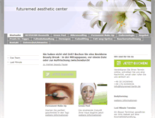 Tablet Screenshot of futuremed-berlin.de